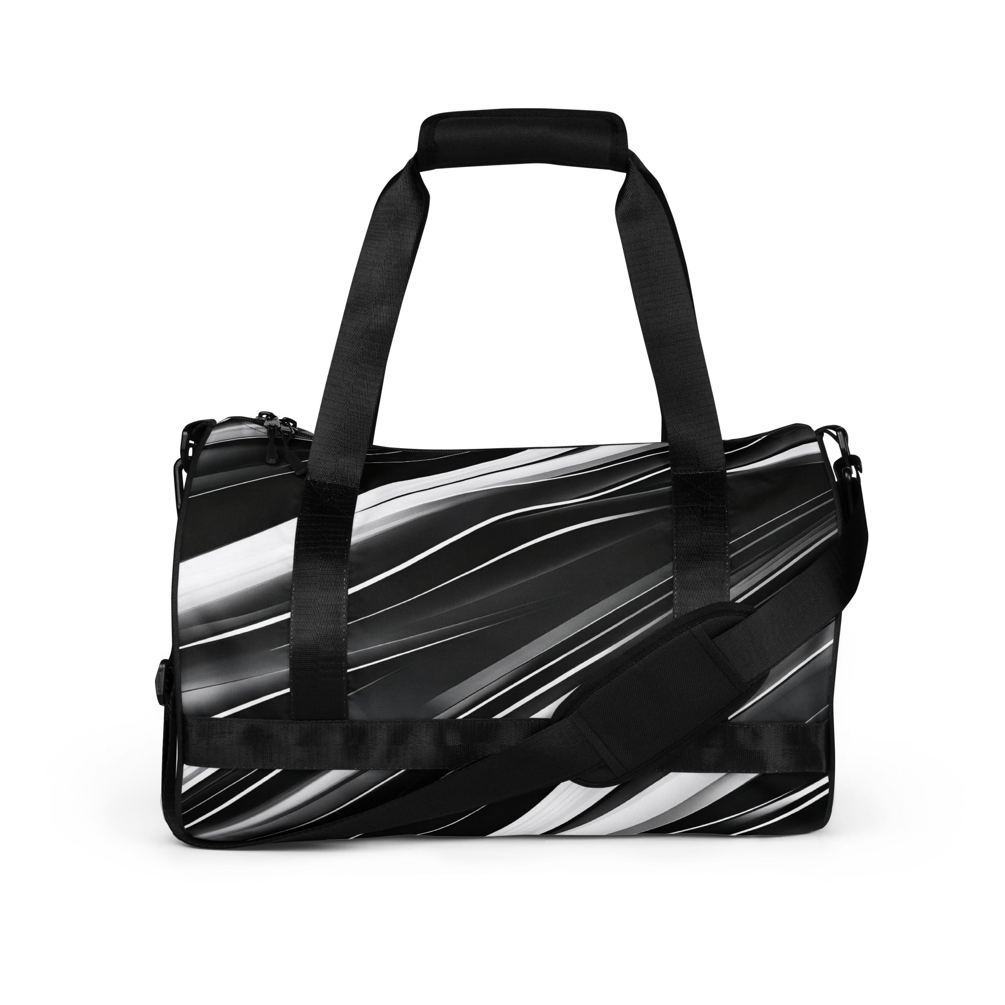 GymCreed Duffel — Black & White