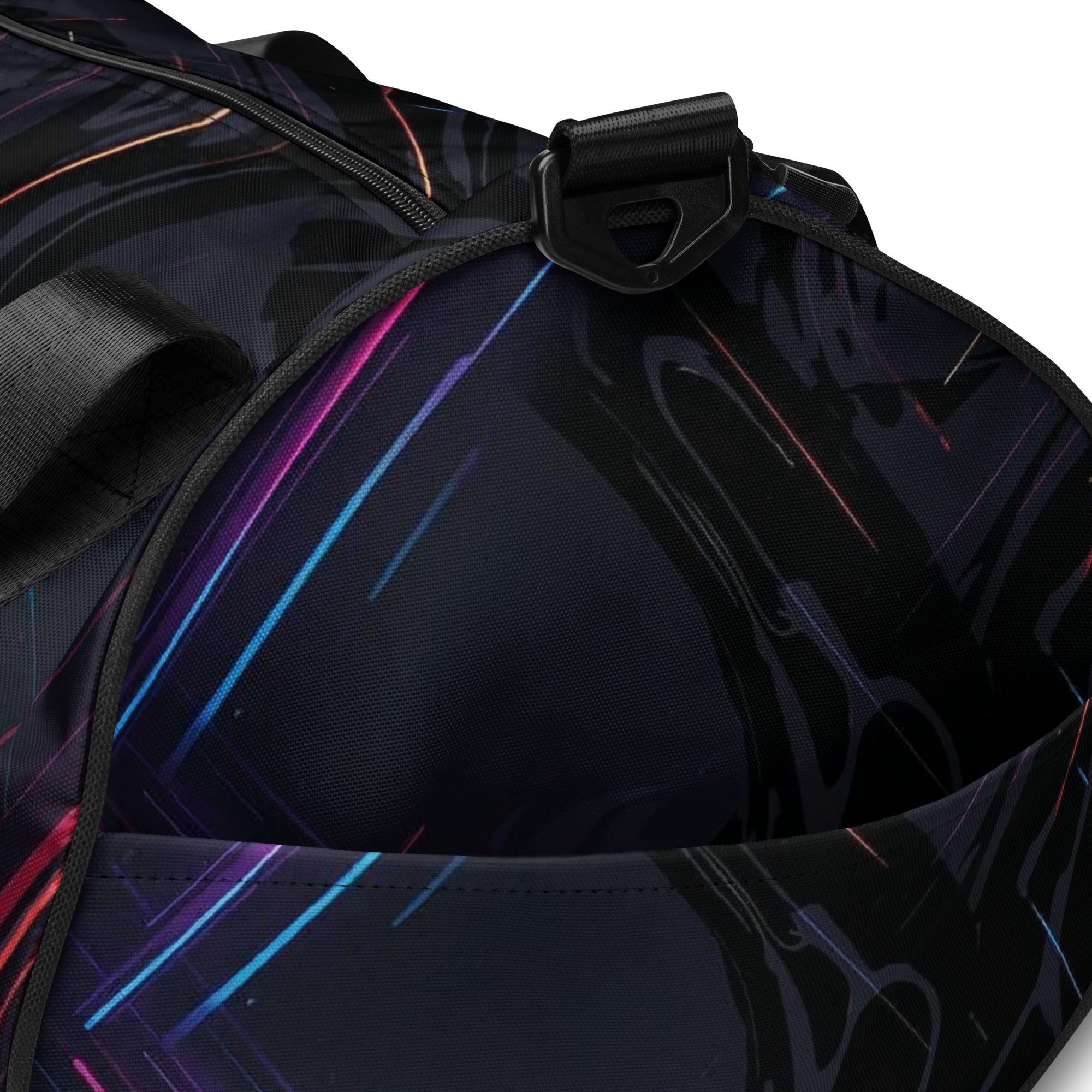 GymCreed Duffel — Neon Dark