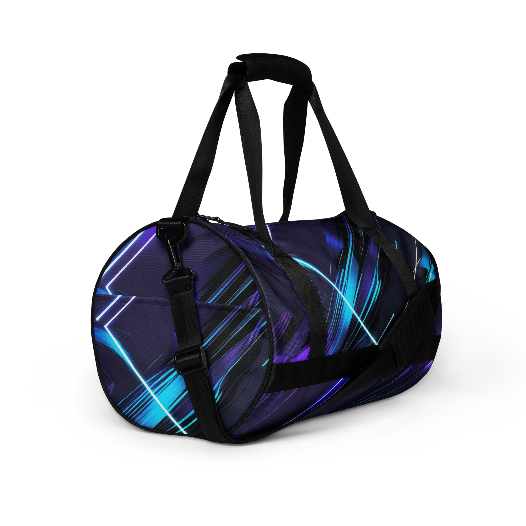 GymCreed Duffel — Tech Neon