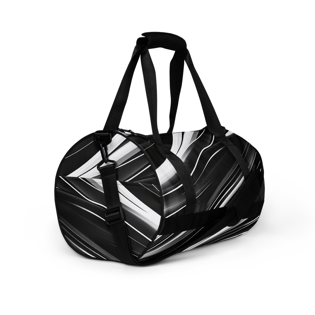 GymCreed Duffel — Black & White