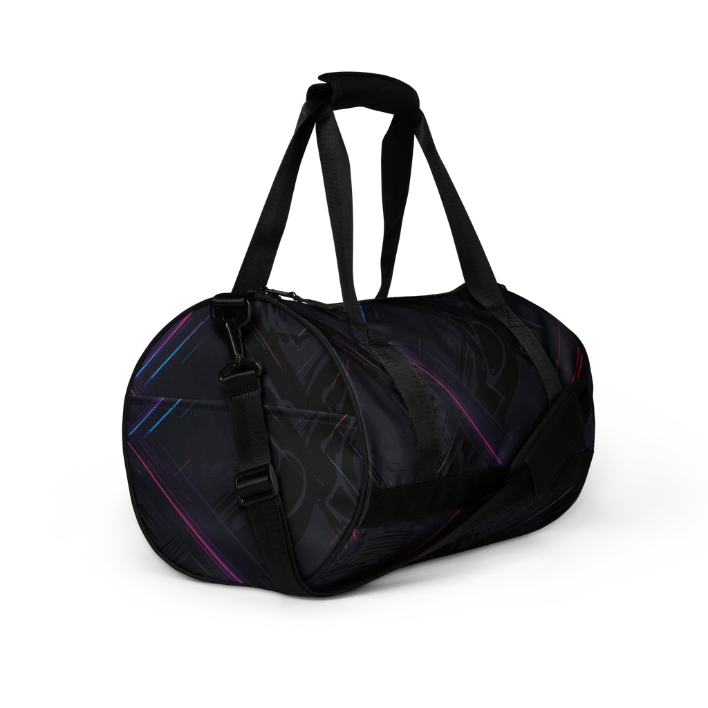 GymCreed Duffel — Neon Dark