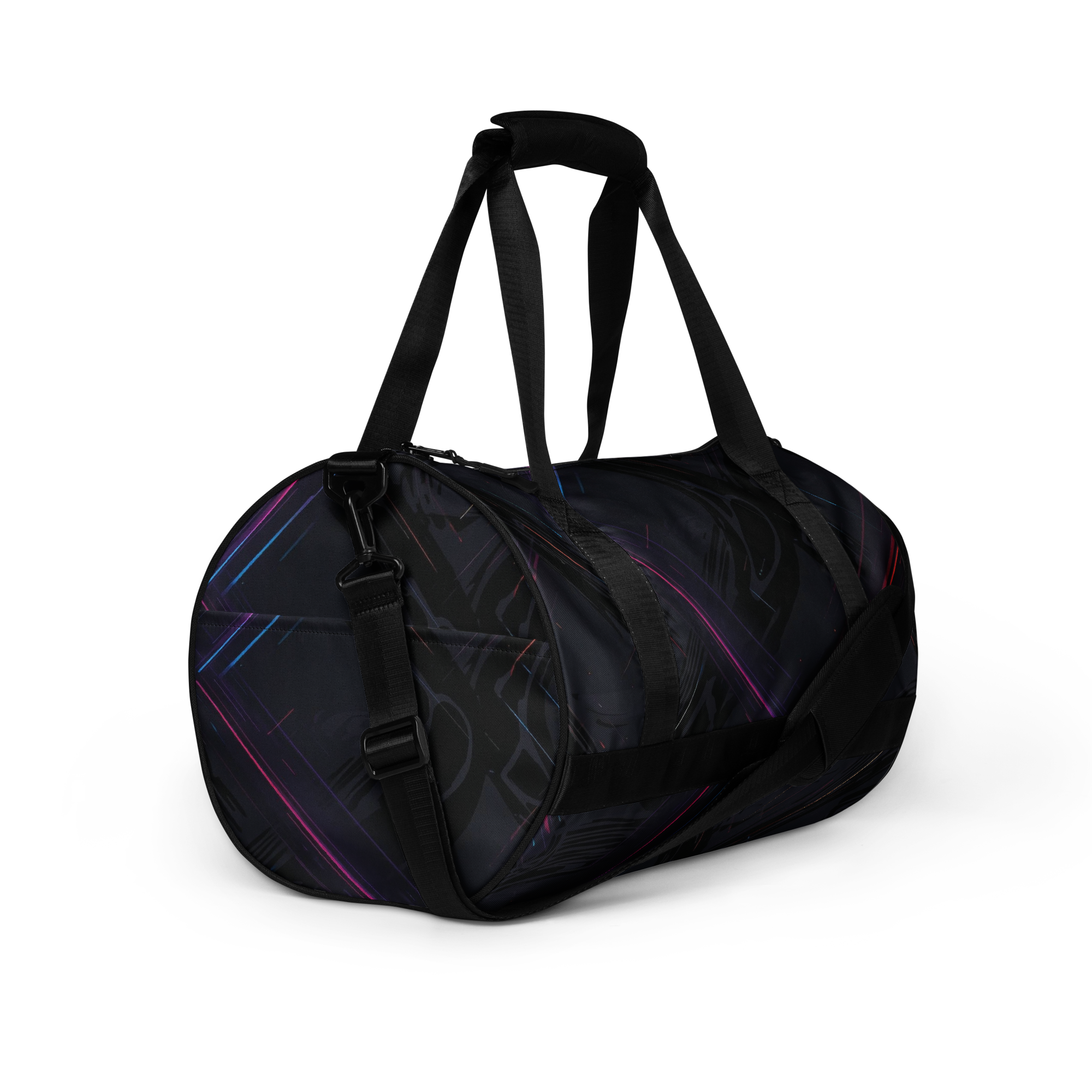 GymCreed Duffel — Neon Dark