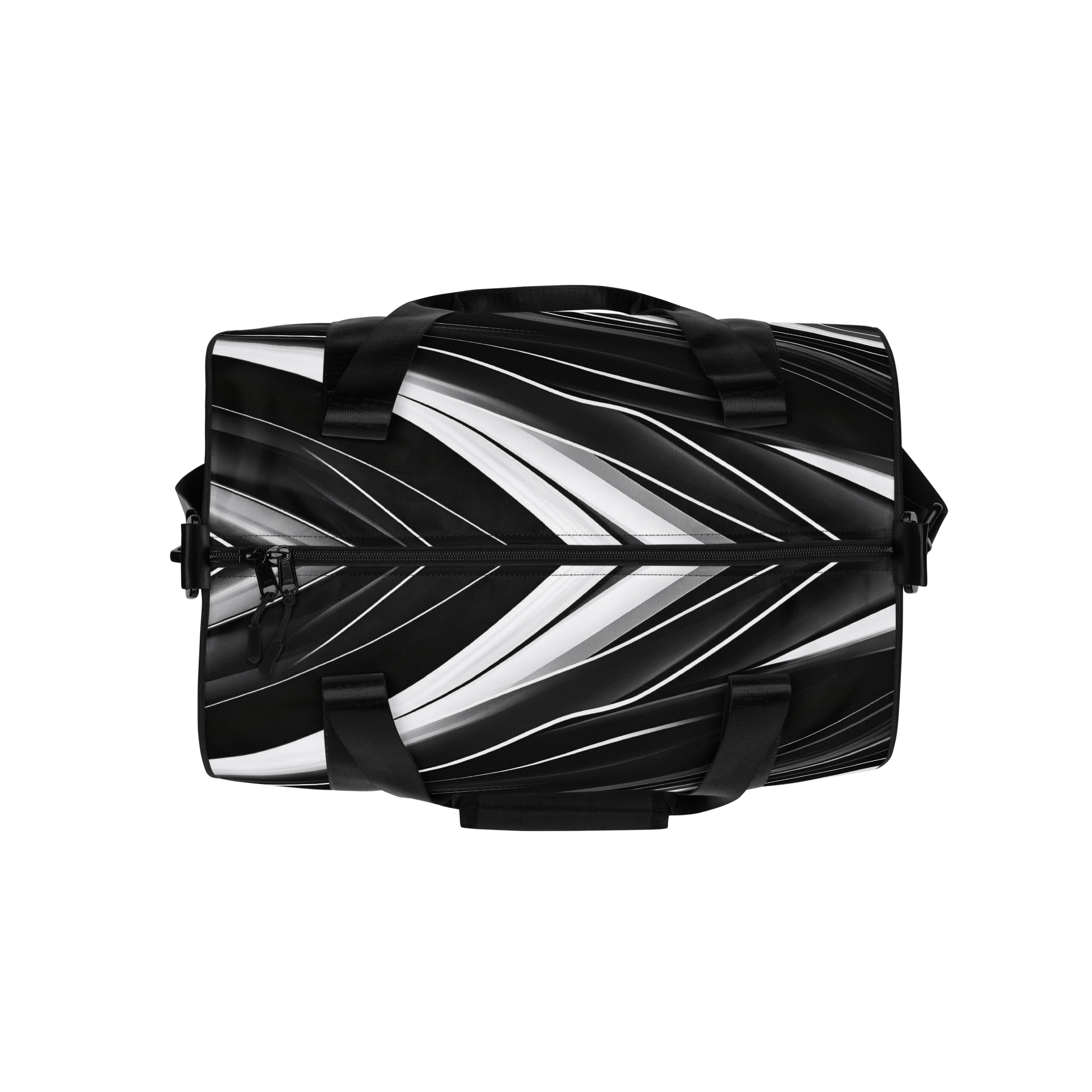 GymCreed Duffel — Black & White
