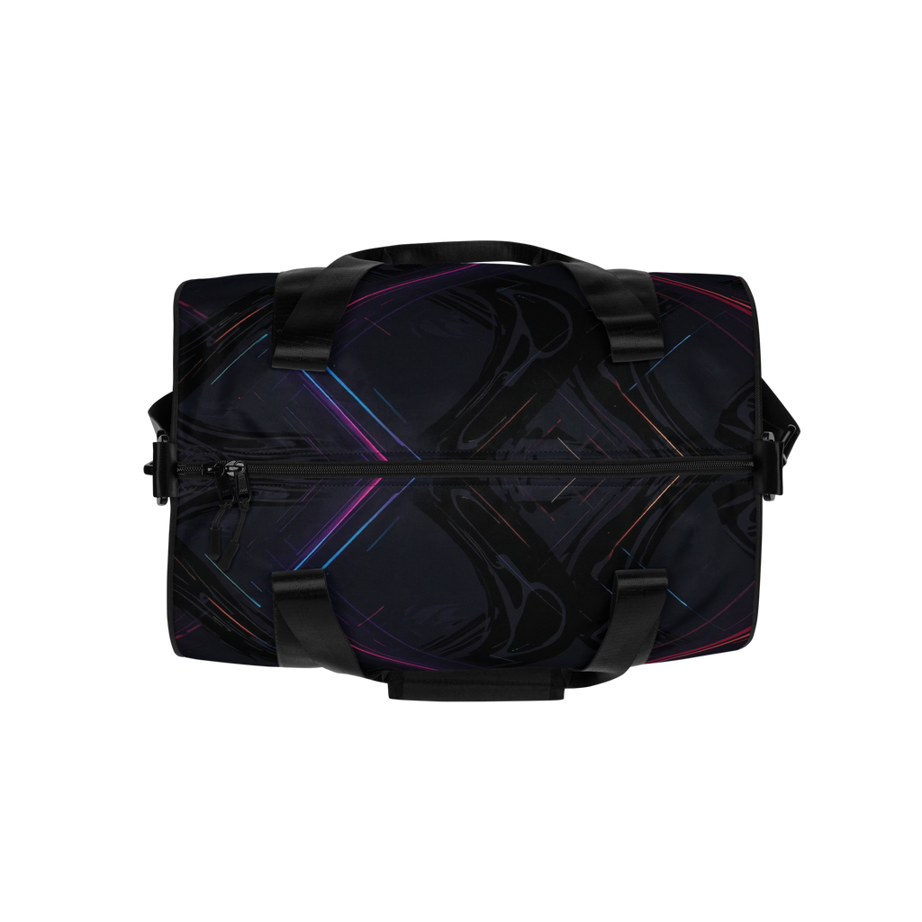 GymCreed Duffel — Neon Dark